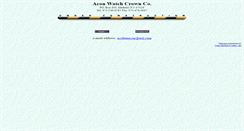 Desktop Screenshot of aconwatch.com