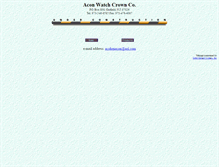 Tablet Screenshot of aconwatch.com